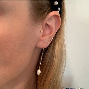 Free People Freshwater Pearl Earrings